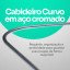 Cabideiro p/ Modulo de Canto Cromado